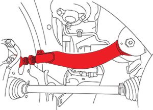 Ford Maverick Camber Arm - Rear - SPC Performance - Adjustable, +/- 3.0 Degrees Camber Range - `22-`27